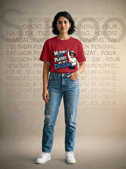 We Don't Buy Players T-Shirt – Regular Fit Premium Cotton (Unisex)