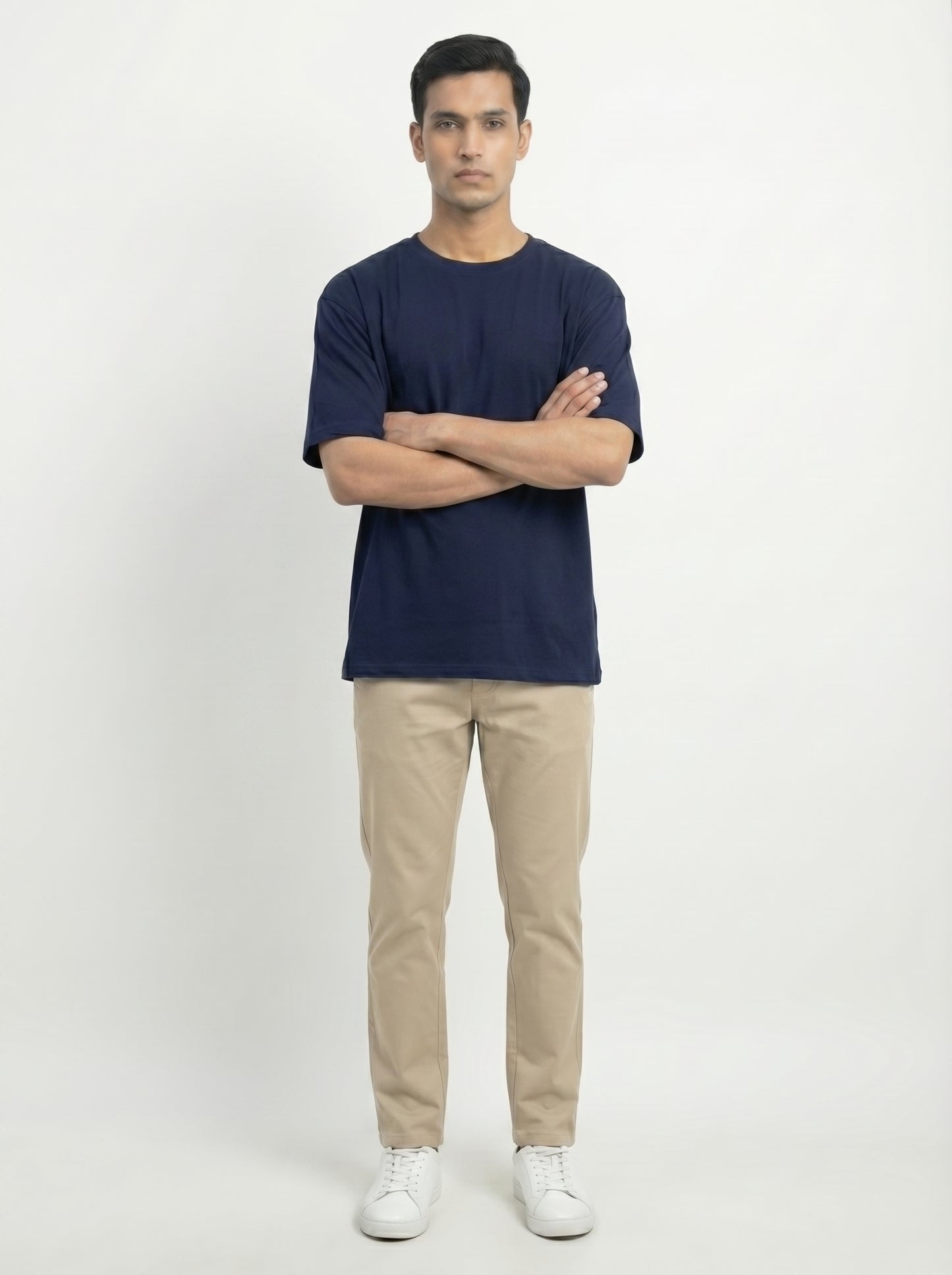 Premium 220 GSM Oversized Cotton T-Shirt – Unisex