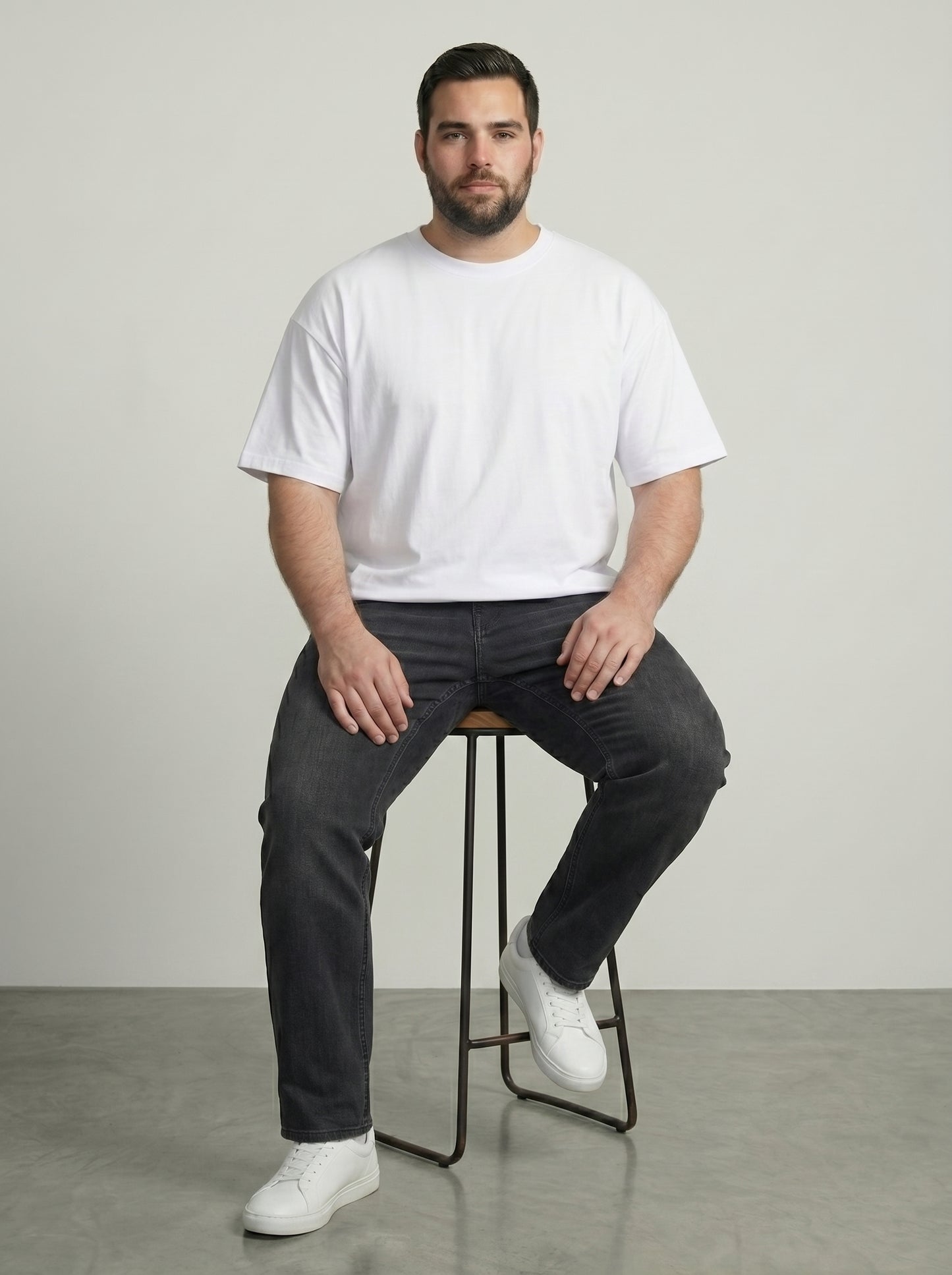 Premium 220 GSM Oversized Cotton T-Shirt – Unisex