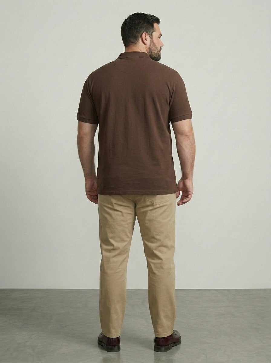 Suzoo Airtex Polo T-Shirt – Regular Fit | 240 GSM 100% Cotton (Unisex)