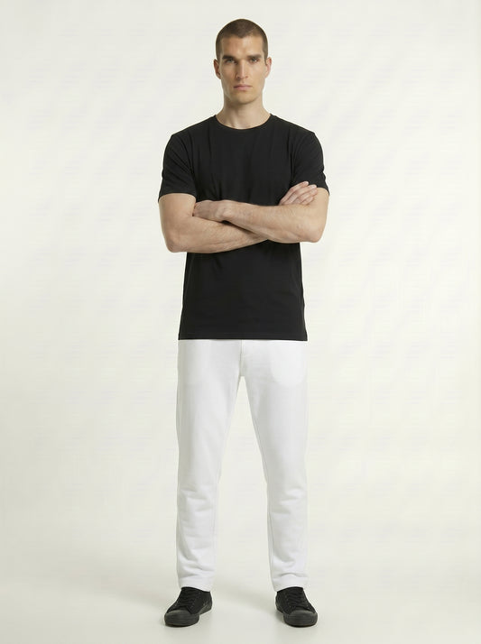 Breeze Men’s Regular Fit Short Sleeve T-Shirt – 100% Micro Polyester, Dot Knit