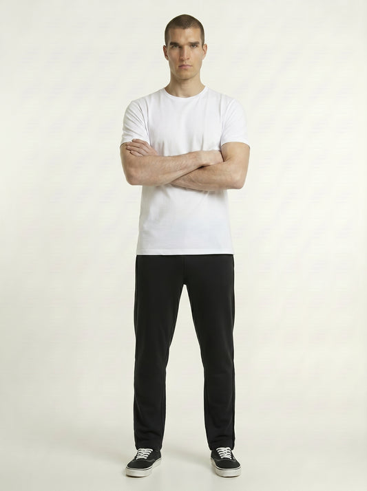 Breeze Men’s Regular Fit Short Sleeve T-Shirt – 100% Micro Polyester, Dot Knit