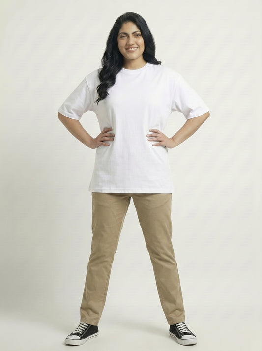 Premium 220 GSM Oversized Cotton T-Shirt – Unisex
