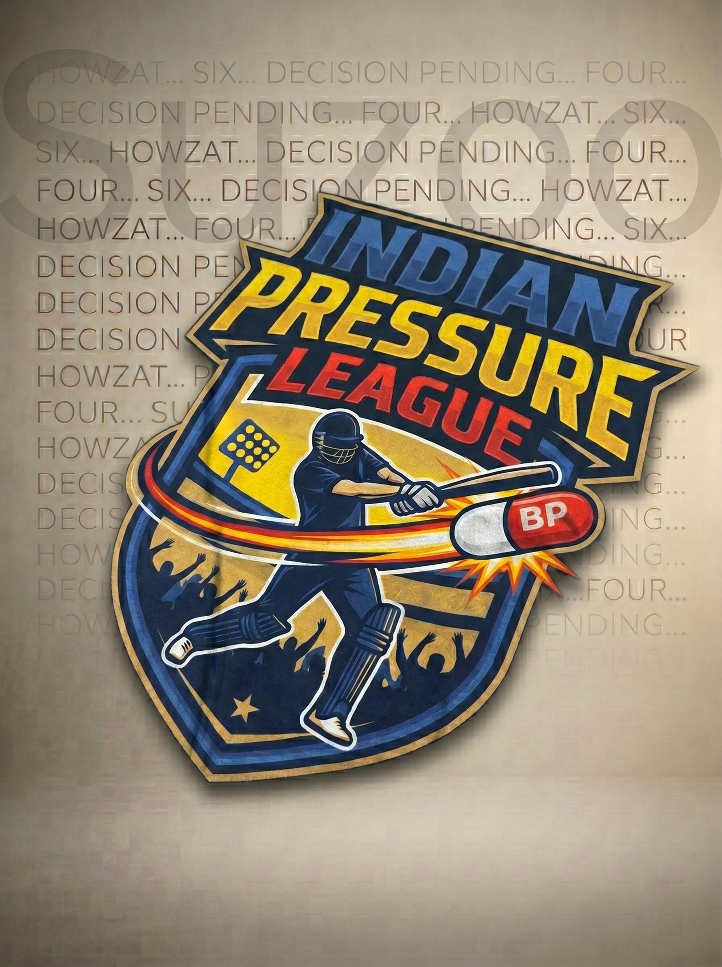 Indian Pressure League T-Shirt – Oversized Fit Premium Cotton (Unisex)