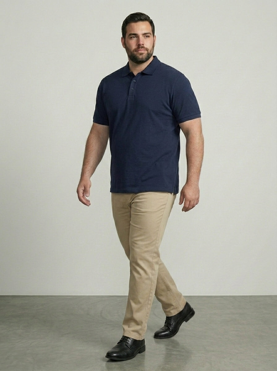 Suzoo Airtex Polo T-Shirt – Regular Fit | 240 GSM 100% Cotton (Unisex)