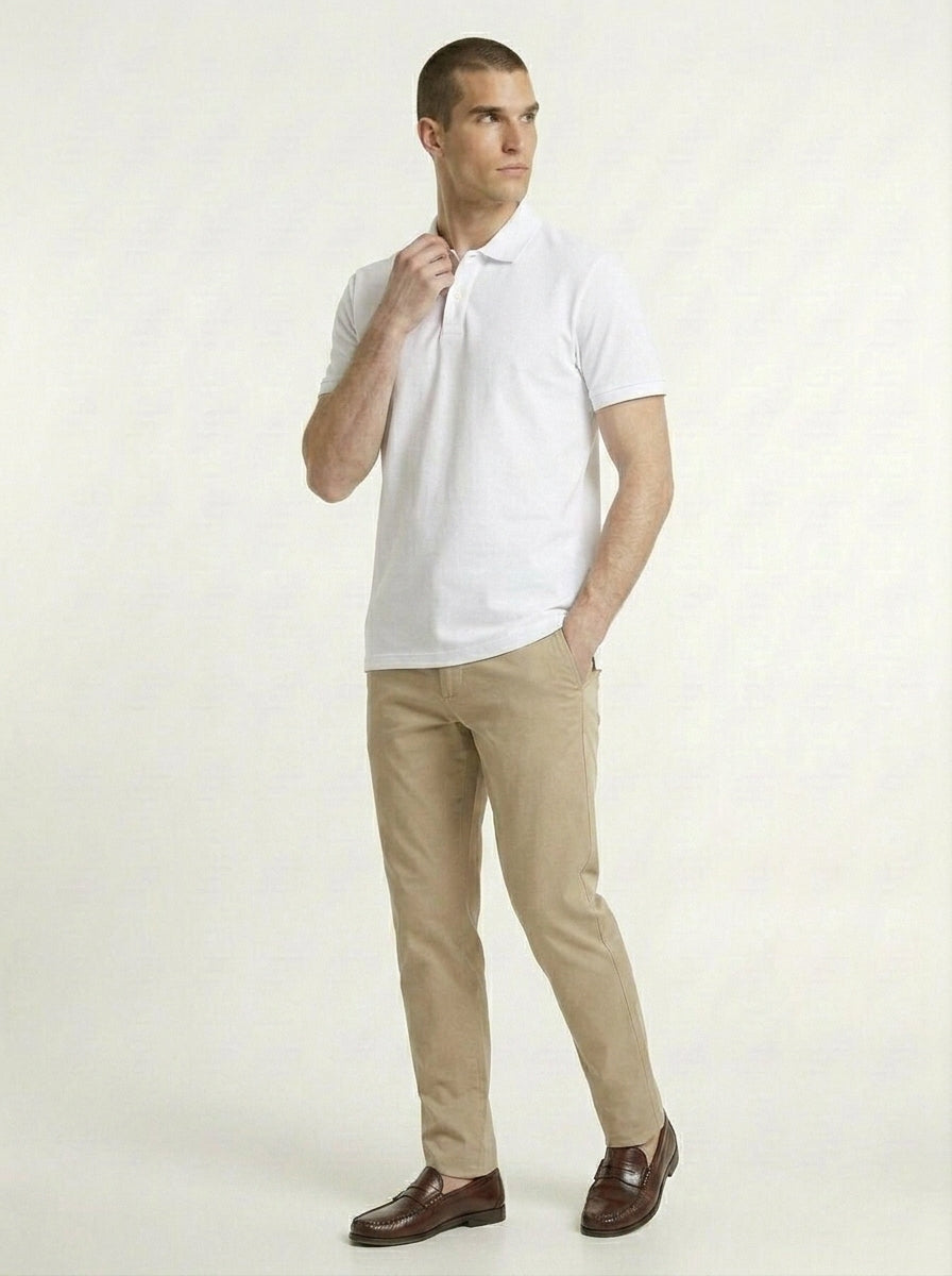 Suzoo Airtex Polo T-Shirt – Regular Fit | 240 GSM 100% Cotton (Unisex)