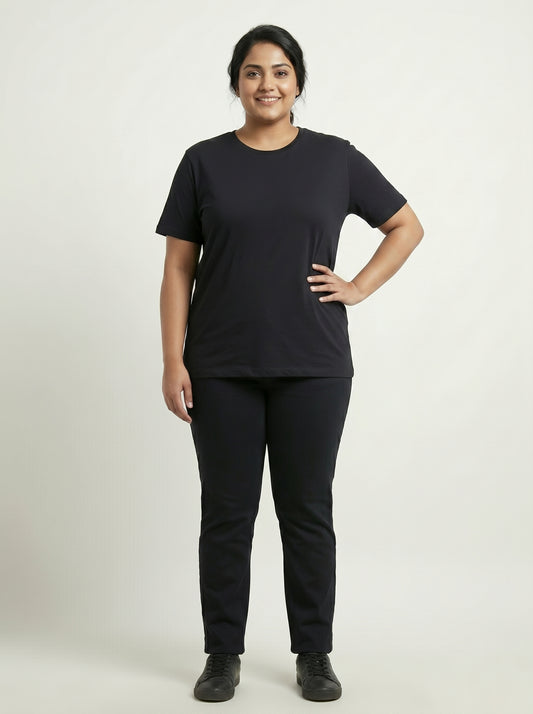 Essential 180 GSM Cotton T-Shirt – Regular Fit (Unisex)