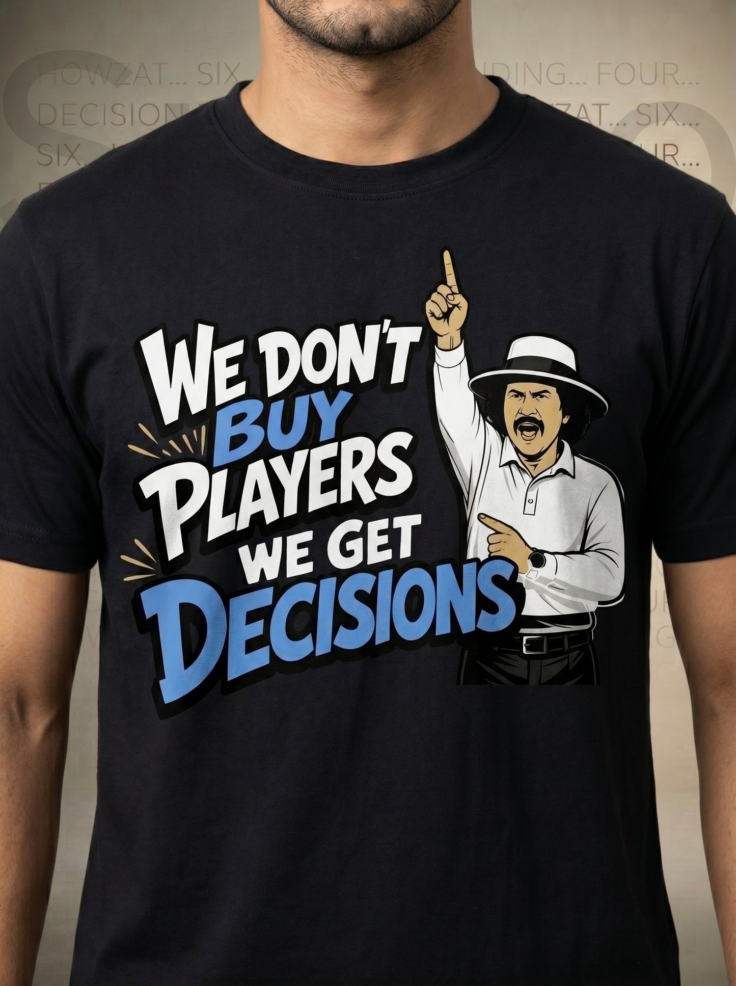 We Don't Buy Players T-Shirt – Oversized Fit Premium Cotton (Unisex)