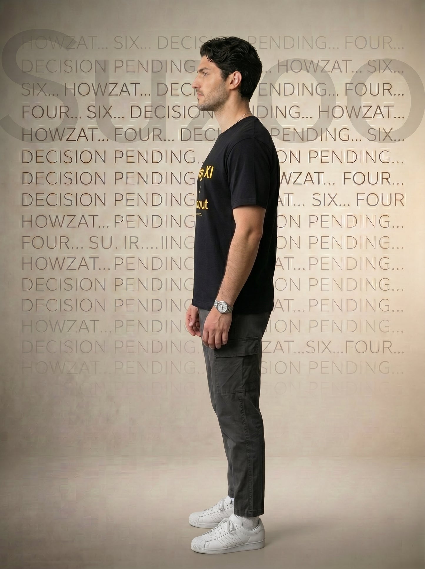 Playing XI Ruled Out Graphic T-Shirt – Oversized Fit Premium Cotton (Unisex)