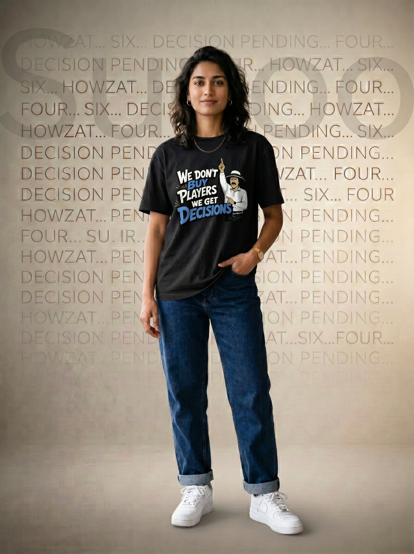 We Don't Buy Players T-Shirt – Oversized Fit Premium Cotton (Unisex)