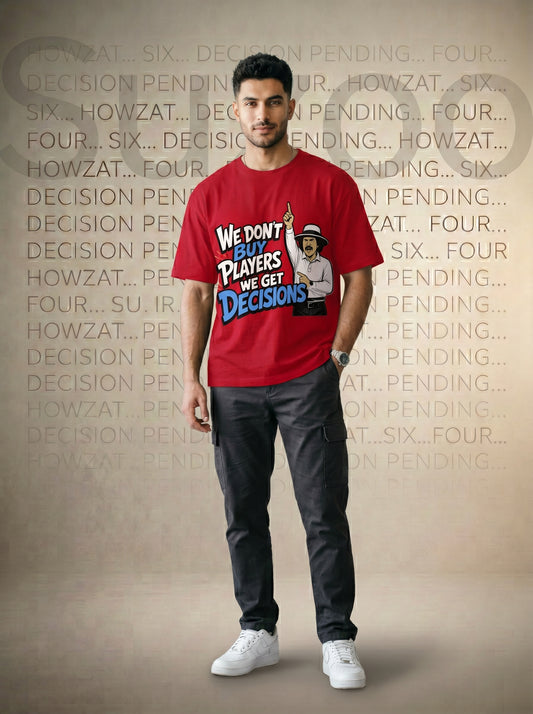 We Don't Buy Players T-Shirt – Regular Fit Premium Cotton (Unisex)