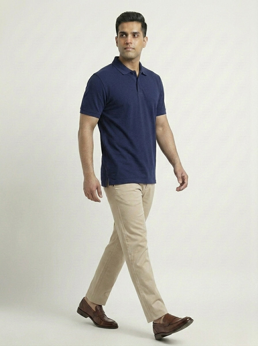 Suzoo Airtex Polo T-Shirt – Regular Fit | 240 GSM 100% Cotton (Unisex)