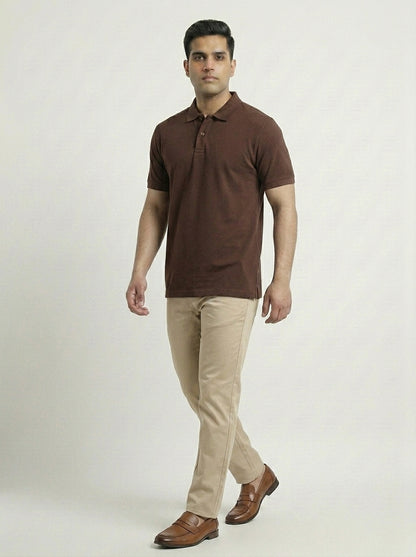 Suzoo Airtex Polo T-Shirt – Regular Fit | 240 GSM 100% Cotton (Unisex)