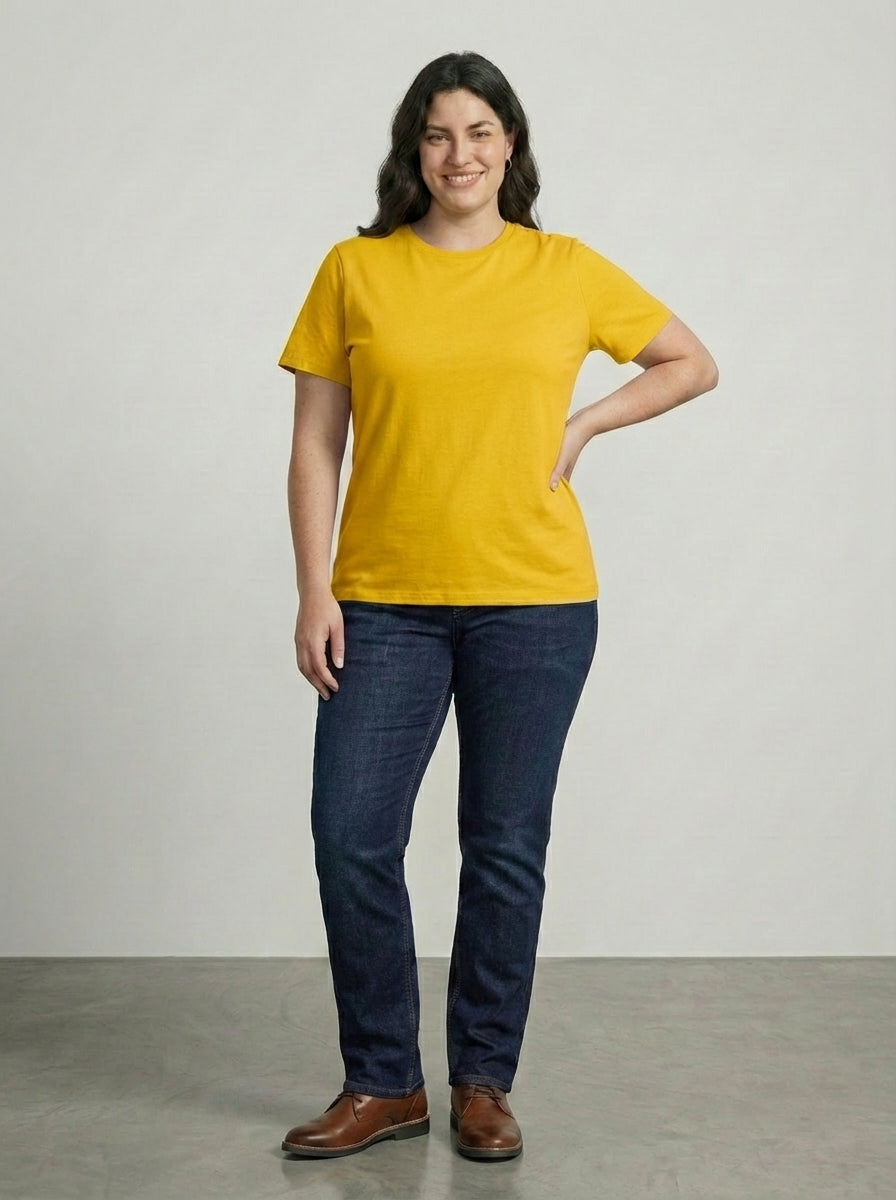 Premium 220 GSM Cotton T-Shirt – Regular Fit (Unisex)