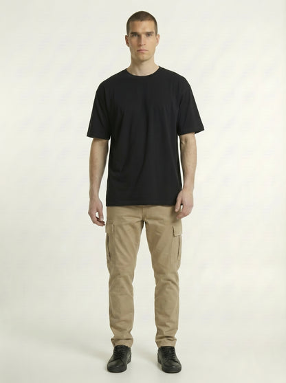 Premium 220 GSM Oversized Cotton T-Shirt – Unisex