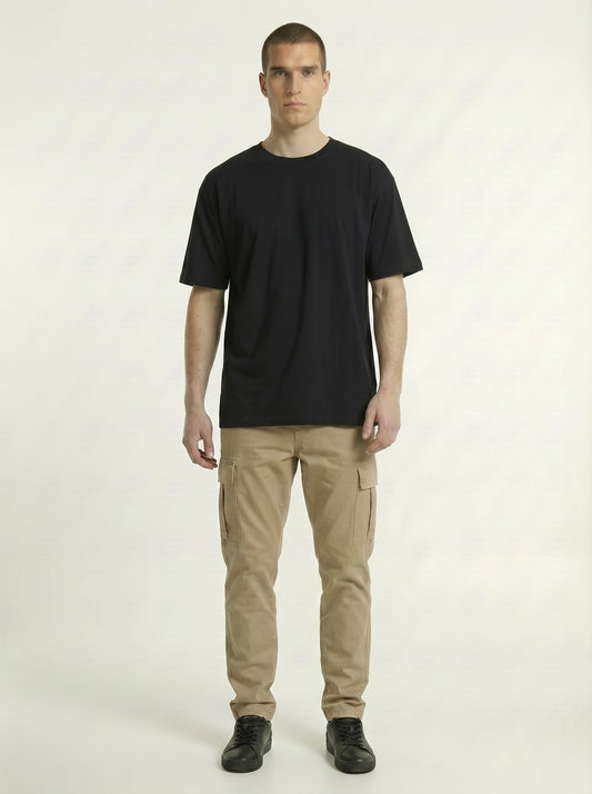 Premium 220 GSM Oversized Cotton T-Shirt – Unisex
