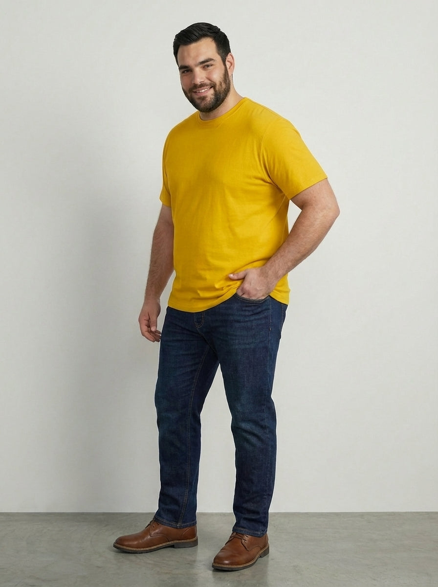 Premium 220 GSM Cotton T-Shirt – Regular Fit (Unisex)