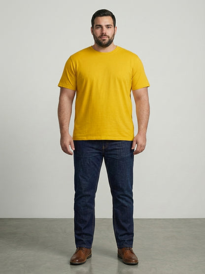 Essential 180 GSM Cotton T-Shirt – Regular Fit (Unisex)