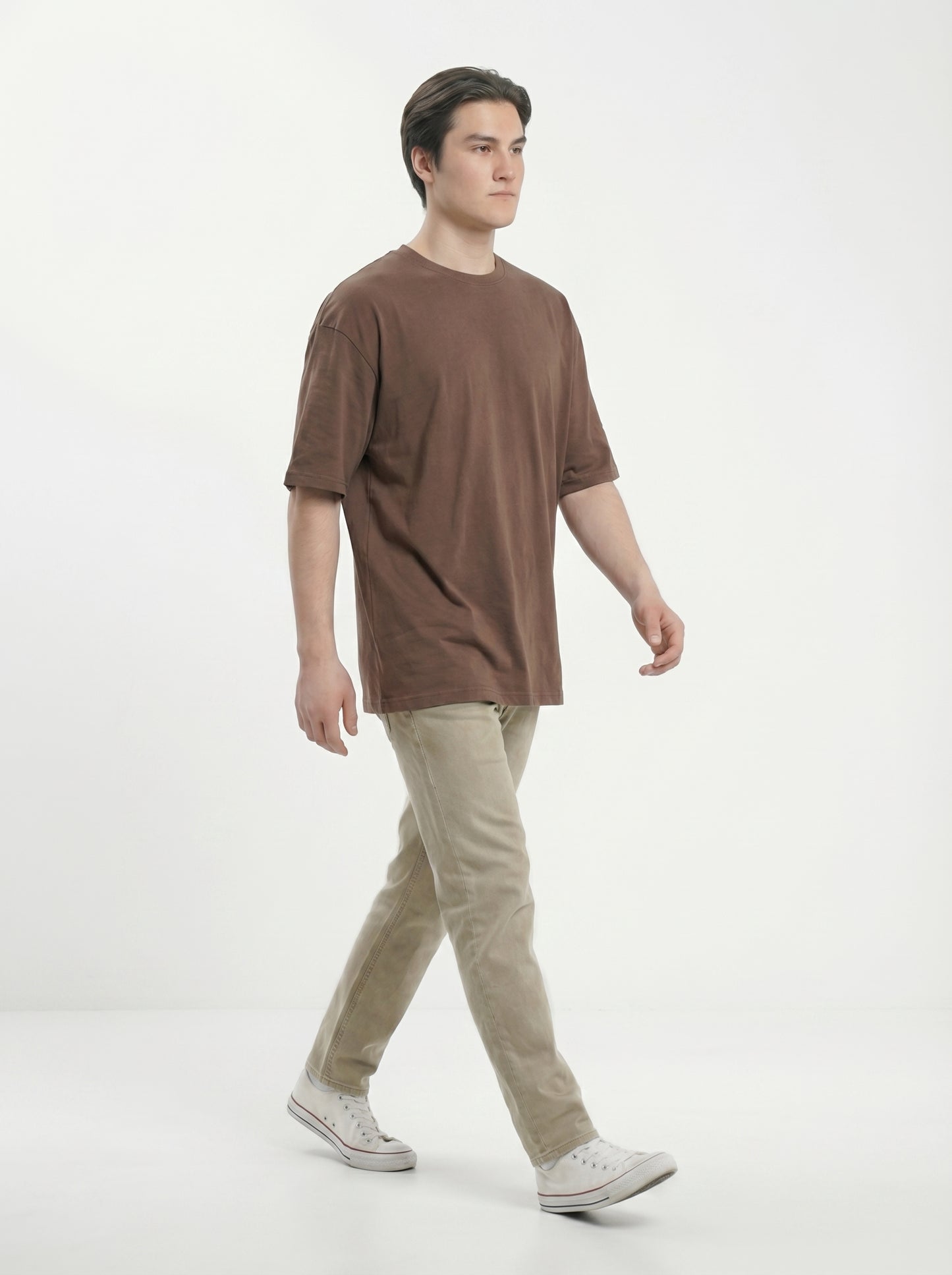 Premium 220 GSM Oversized Cotton T-Shirt – Unisex
