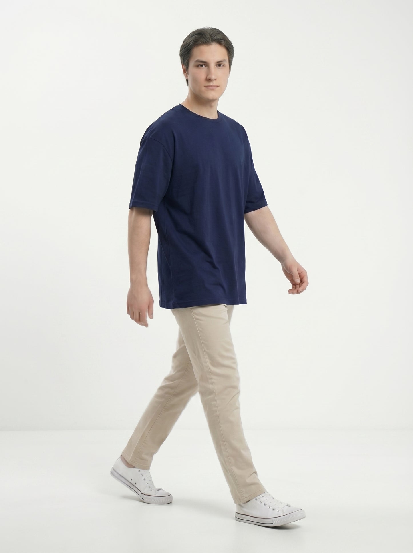 Premium 220 GSM Oversized Cotton T-Shirt – Unisex