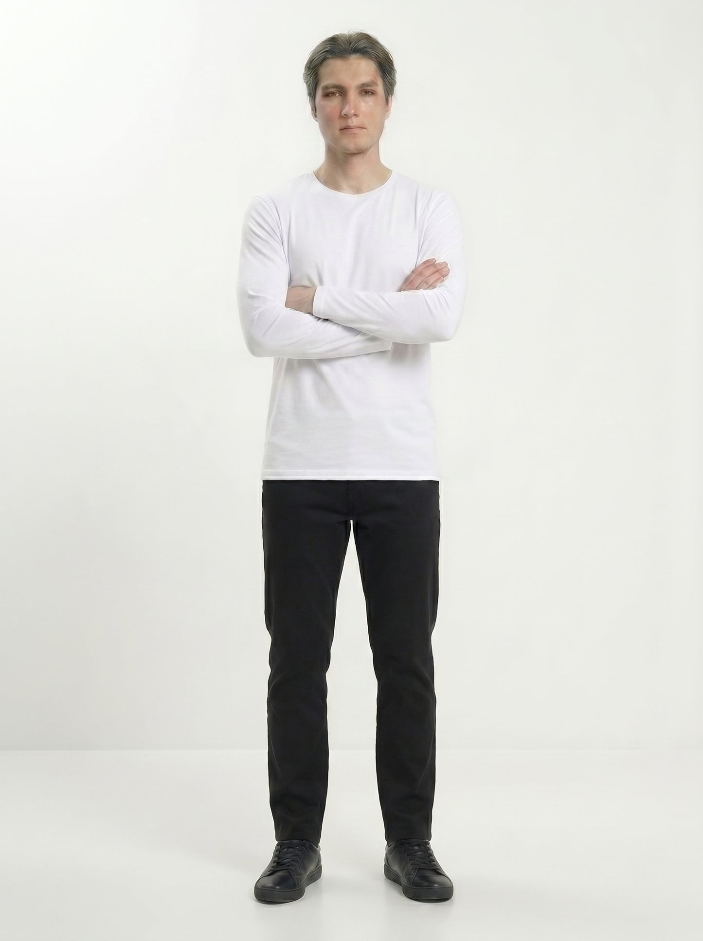 Men’s Regular Fit Full Sleeve T-Shirt – 100% Cotton, Soft & Comfortable