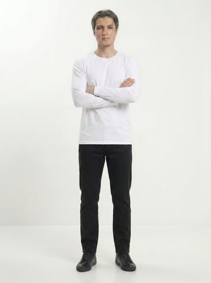 Men’s Regular Fit Full Sleeve T-Shirt – 100% Cotton, Soft & Comfortable
