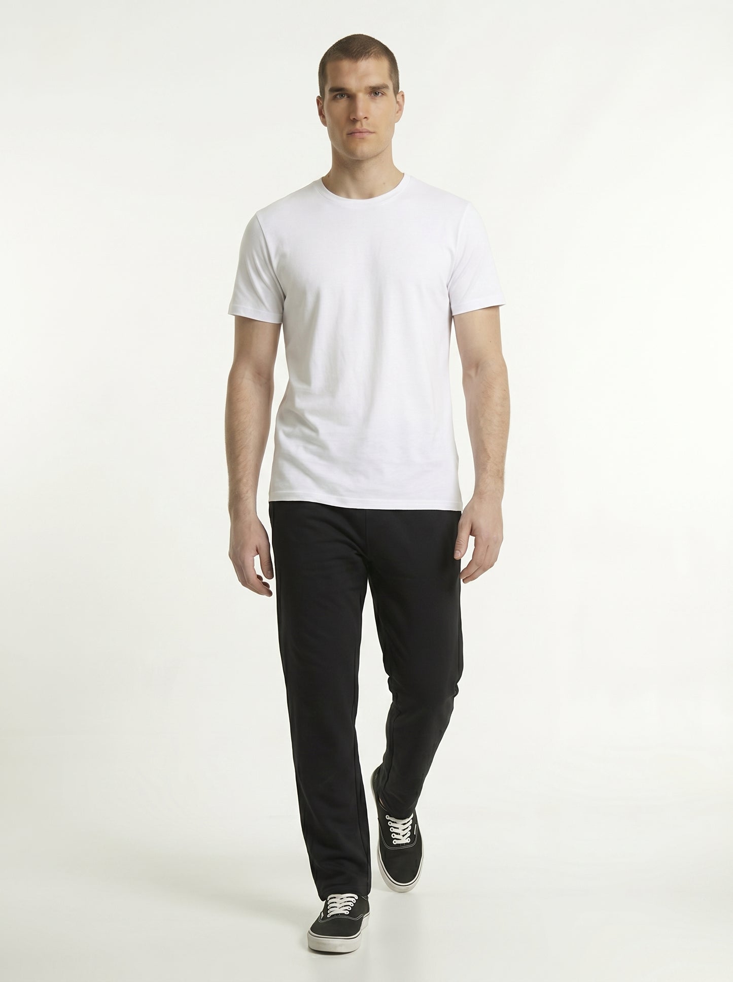 Breeze Men’s Regular Fit Short Sleeve T-Shirt – 100% Micro Polyester, Dot Knit