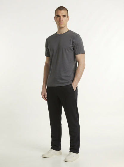Breeze Men’s Regular Fit Short Sleeve T-Shirt – 100% Micro Polyester, Dot Knit