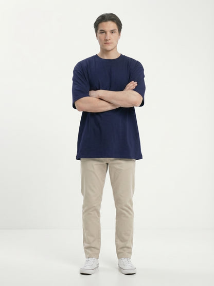 Premium 220 GSM Oversized Cotton T-Shirt – Unisex