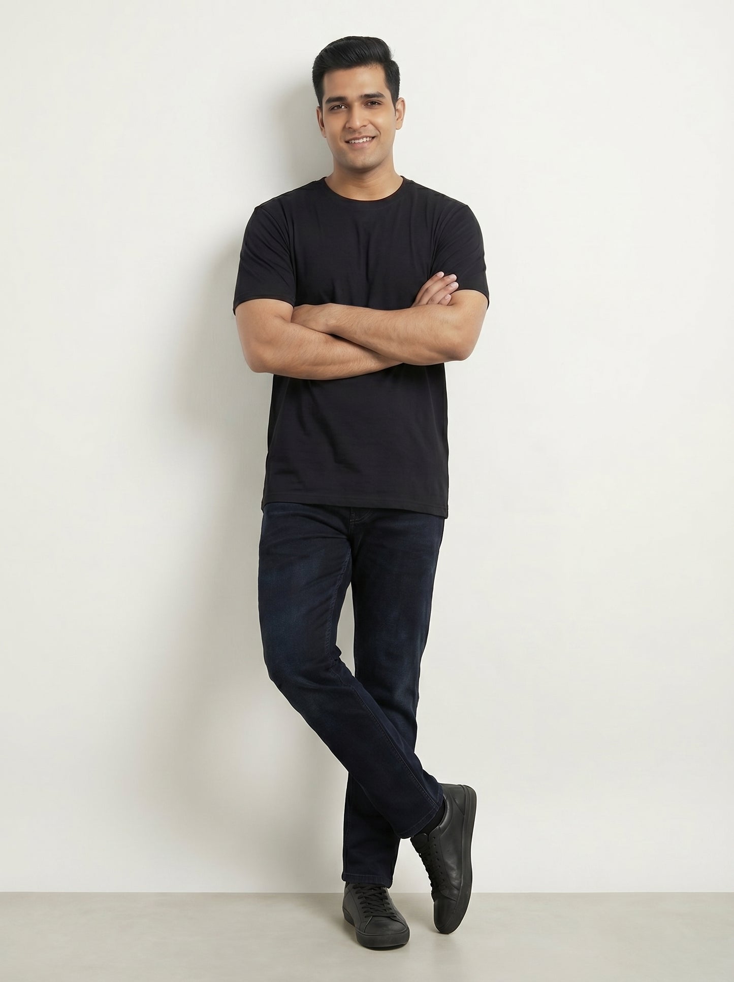Premium 220 GSM Cotton T-Shirt – Regular Fit (Unisex)