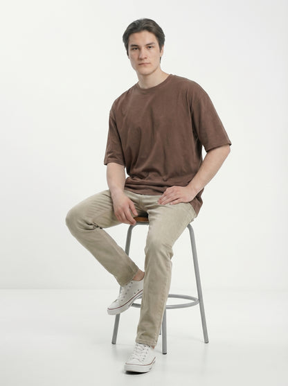 Premium 220 GSM Oversized Cotton T-Shirt – Unisex