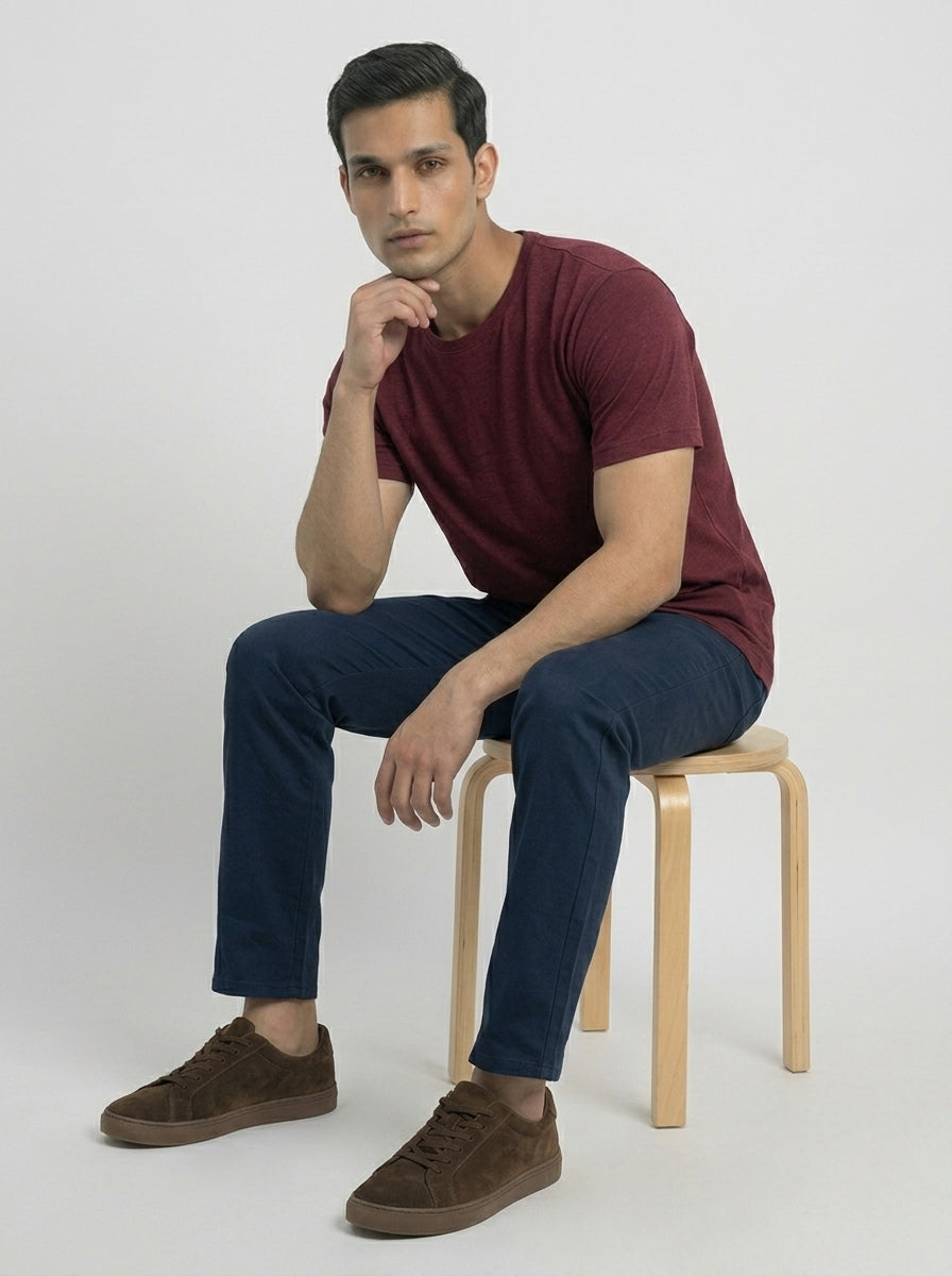 Premium 220 GSM Cotton T-Shirt – Regular Fit (Unisex)