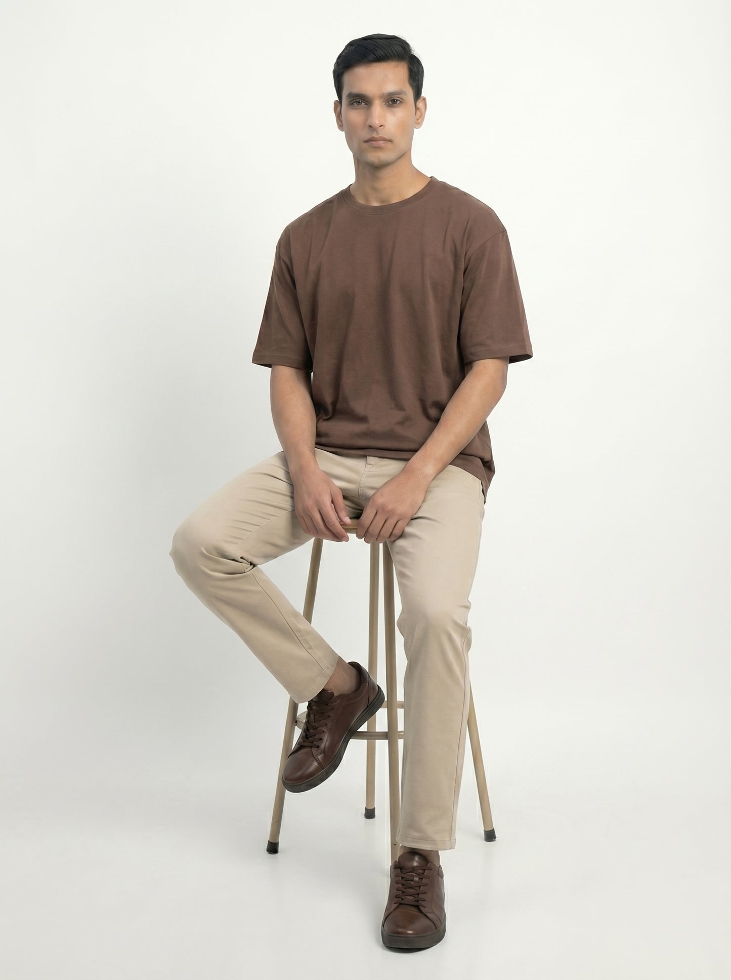 Premium 220 GSM Oversized Cotton T-Shirt – Unisex
