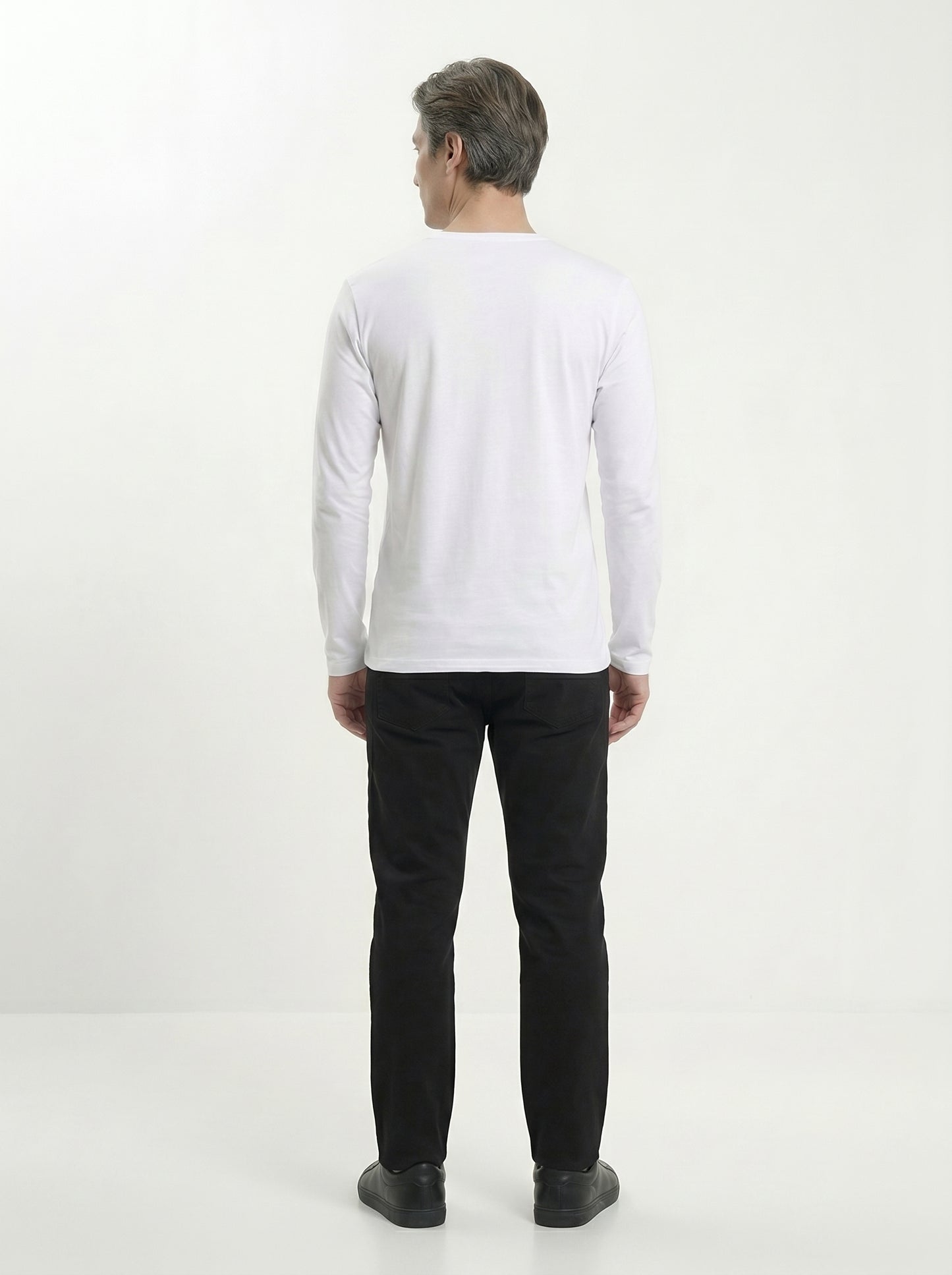 Men’s Regular Fit Full Sleeve T-Shirt – 100% Cotton, Soft & Comfortable