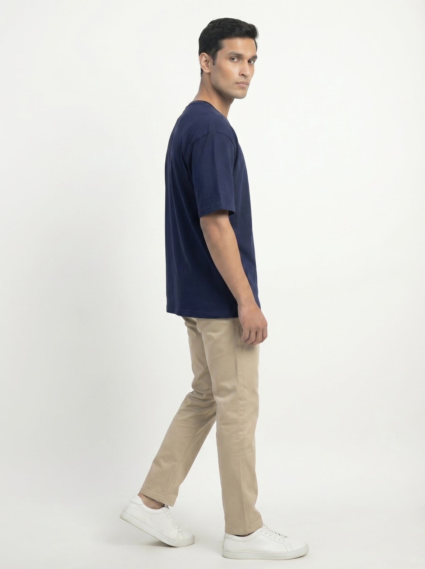 Premium 220 GSM Oversized Cotton T-Shirt – Unisex