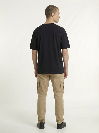 Premium 220 GSM Oversized Cotton T-Shirt – Unisex