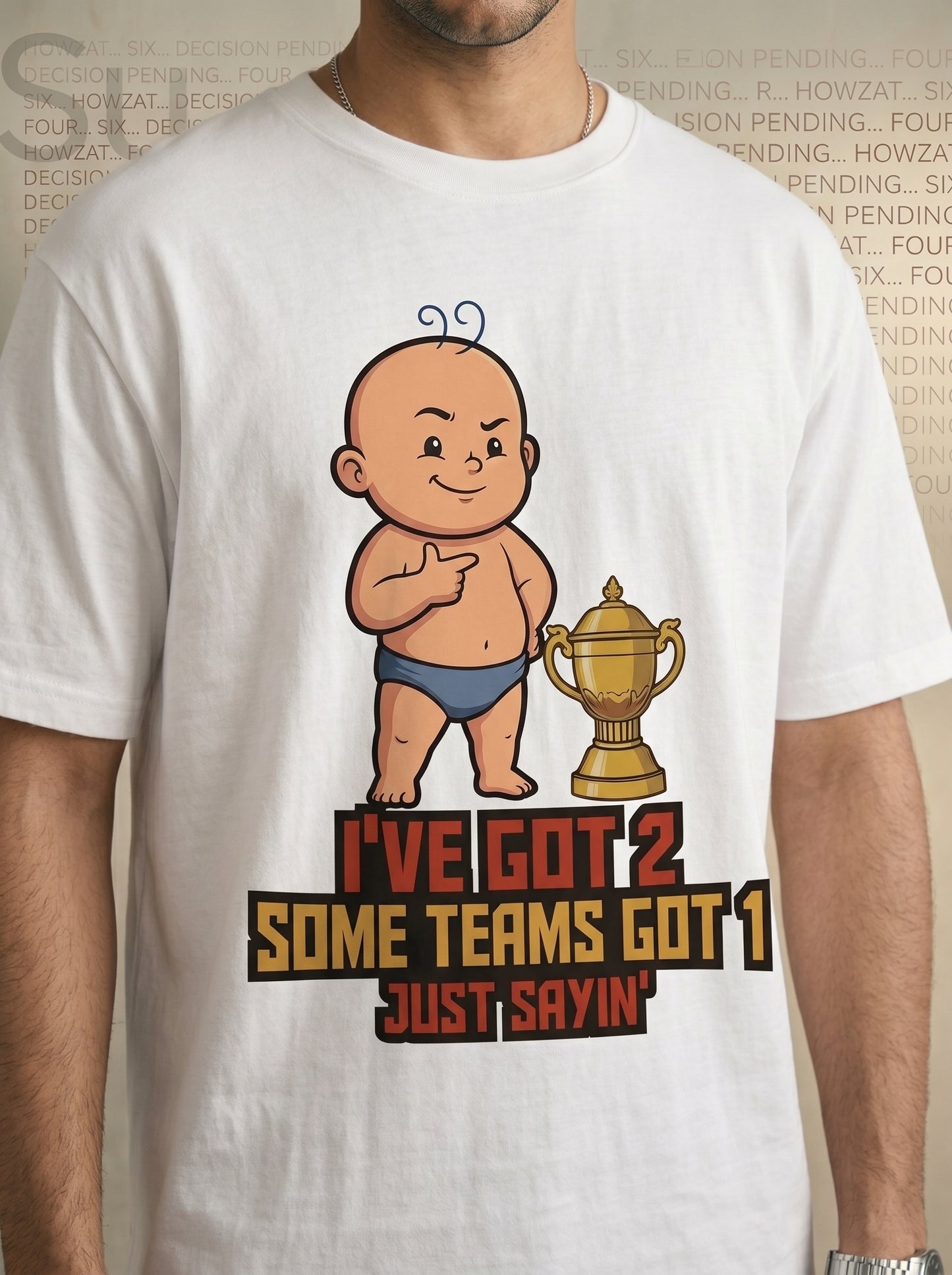 ‘Some Teams Got 1’ T-Shirt – Oversized Fit Premium Cotton (Unisex)