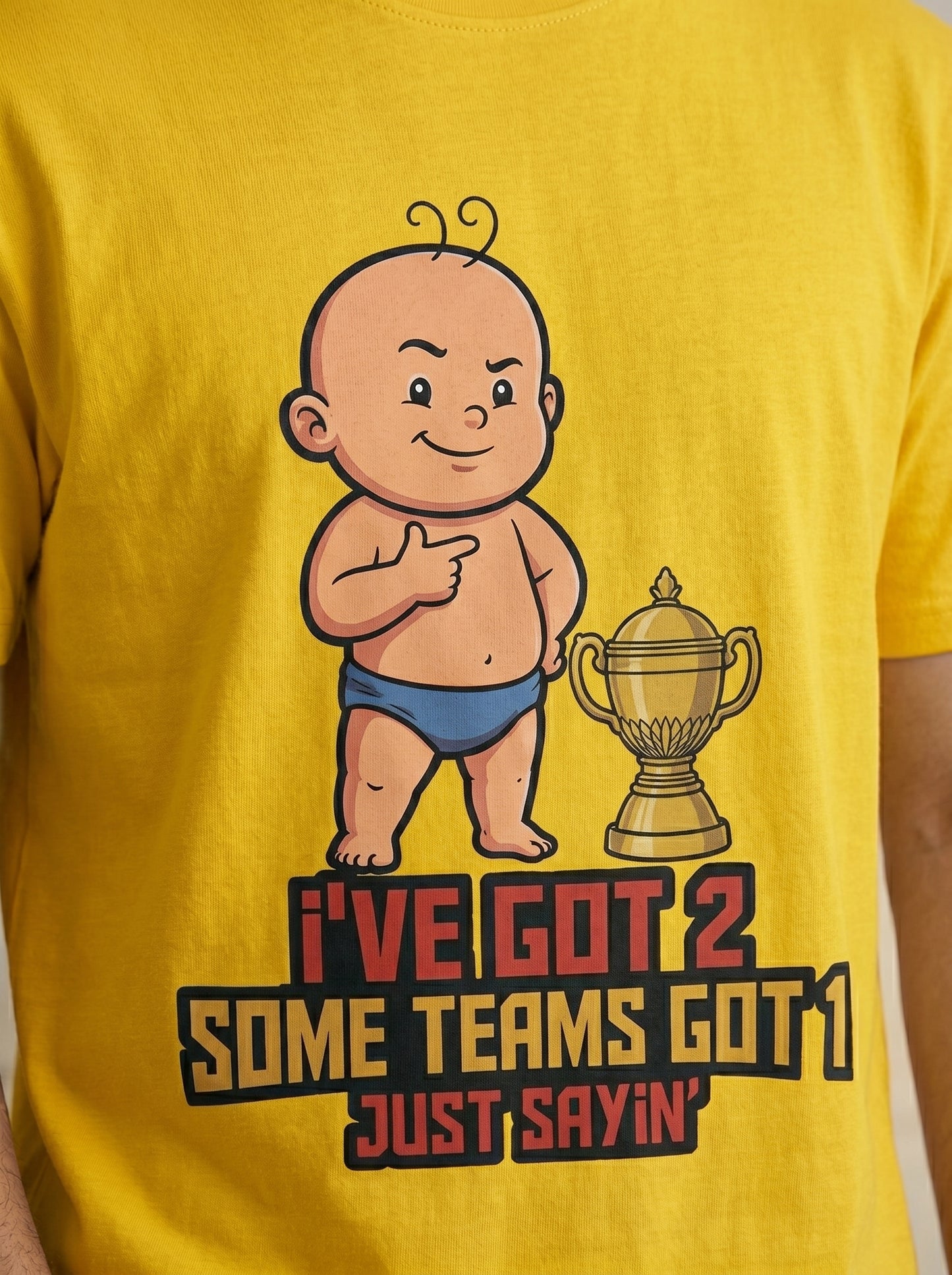 ‘Some Teams Got 1’ Graphic T-Shirt – Regular Fit Premium Cotton (Unisex)