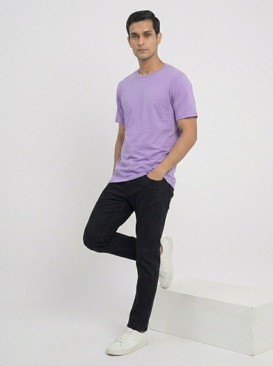 Essential 180 GSM Cotton T-Shirt – Regular Fit (Unisex)