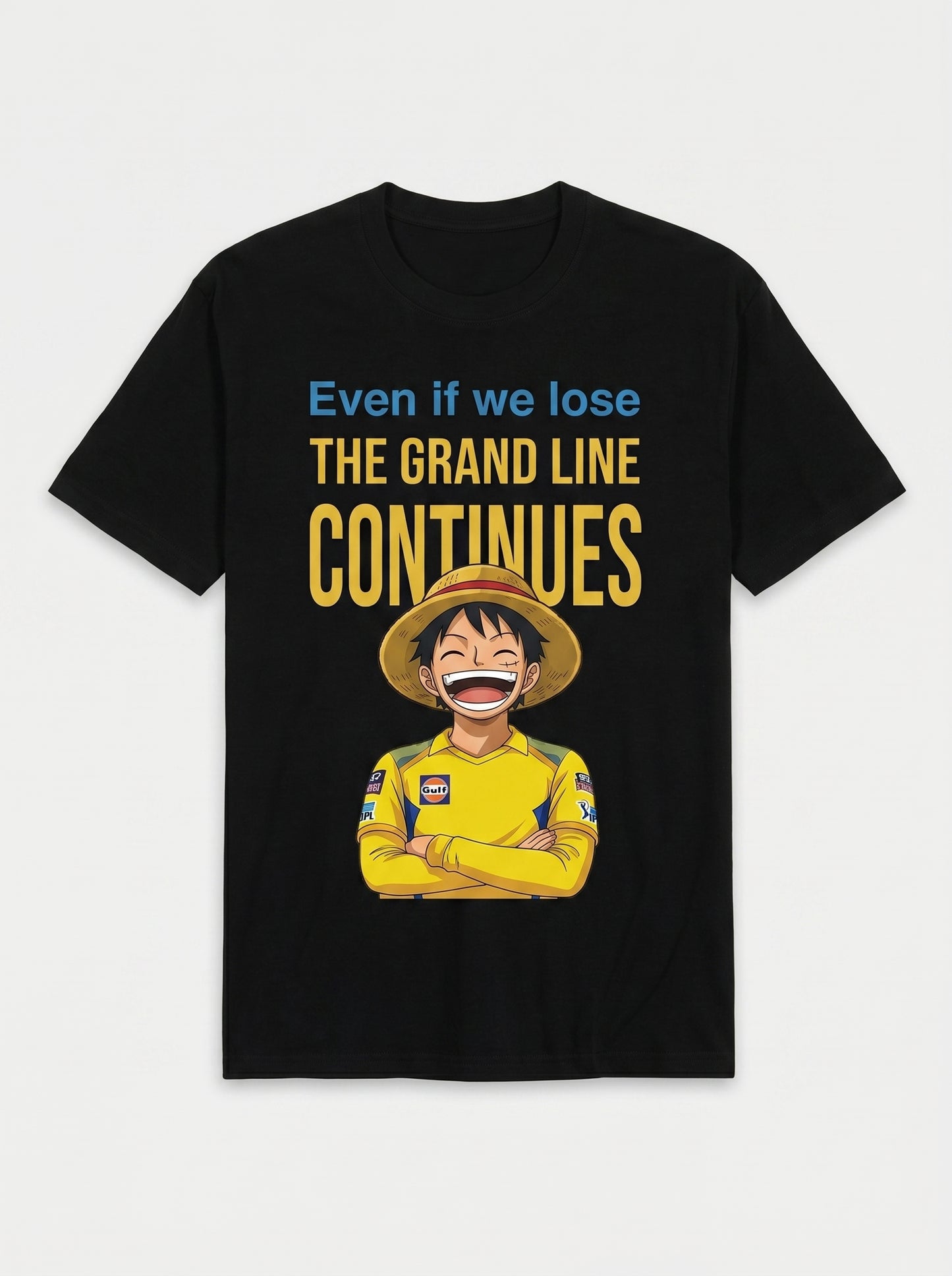 The Grand Line Continues Graphic T-Shirt – Oversized Fit Premium Cotton (Unisex)
