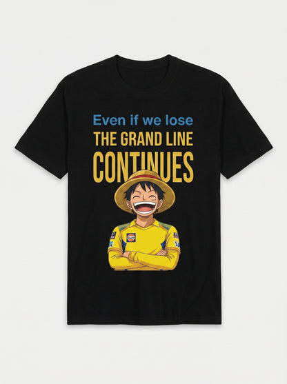 The Grand Line Continues Graphic T-Shirt – Oversized Fit Premium Cotton (Unisex)