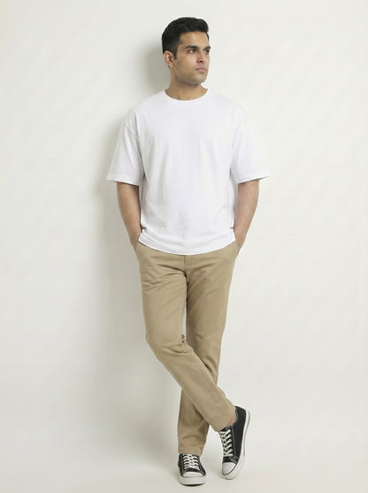 Premium 220 GSM Oversized Cotton T-Shirt – Unisex