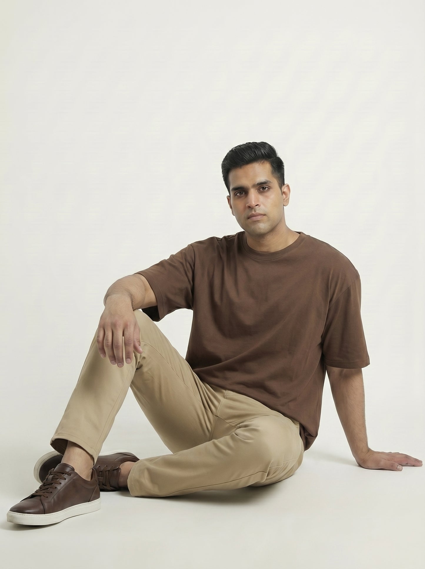 Premium 220 GSM Oversized Cotton T-Shirt – Unisex