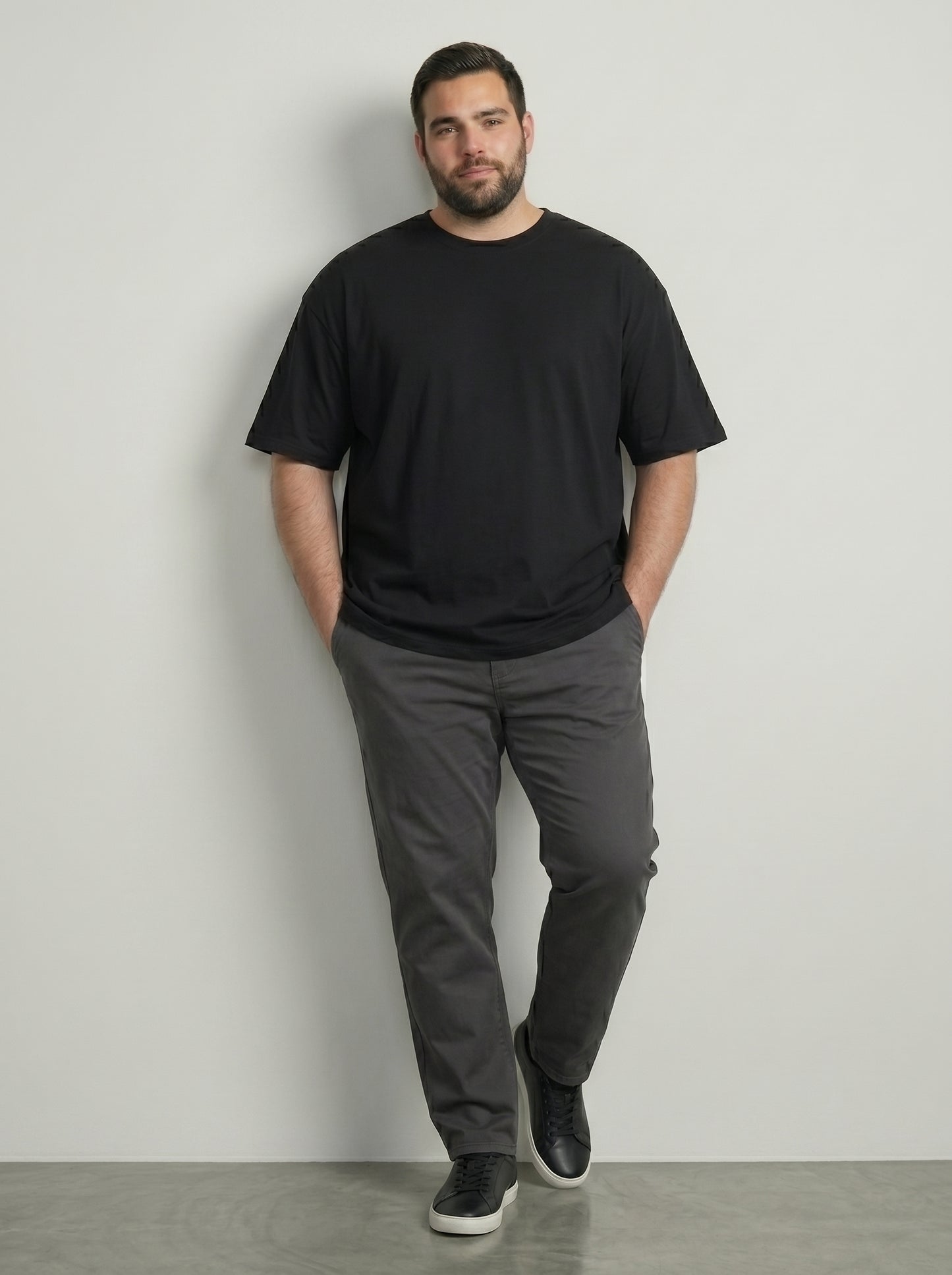 Premium 220 GSM Oversized Cotton T-Shirt – Unisex