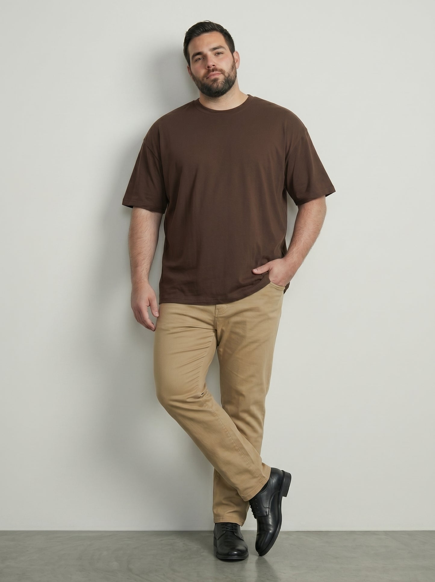 Premium 220 GSM Oversized Cotton T-Shirt – Unisex