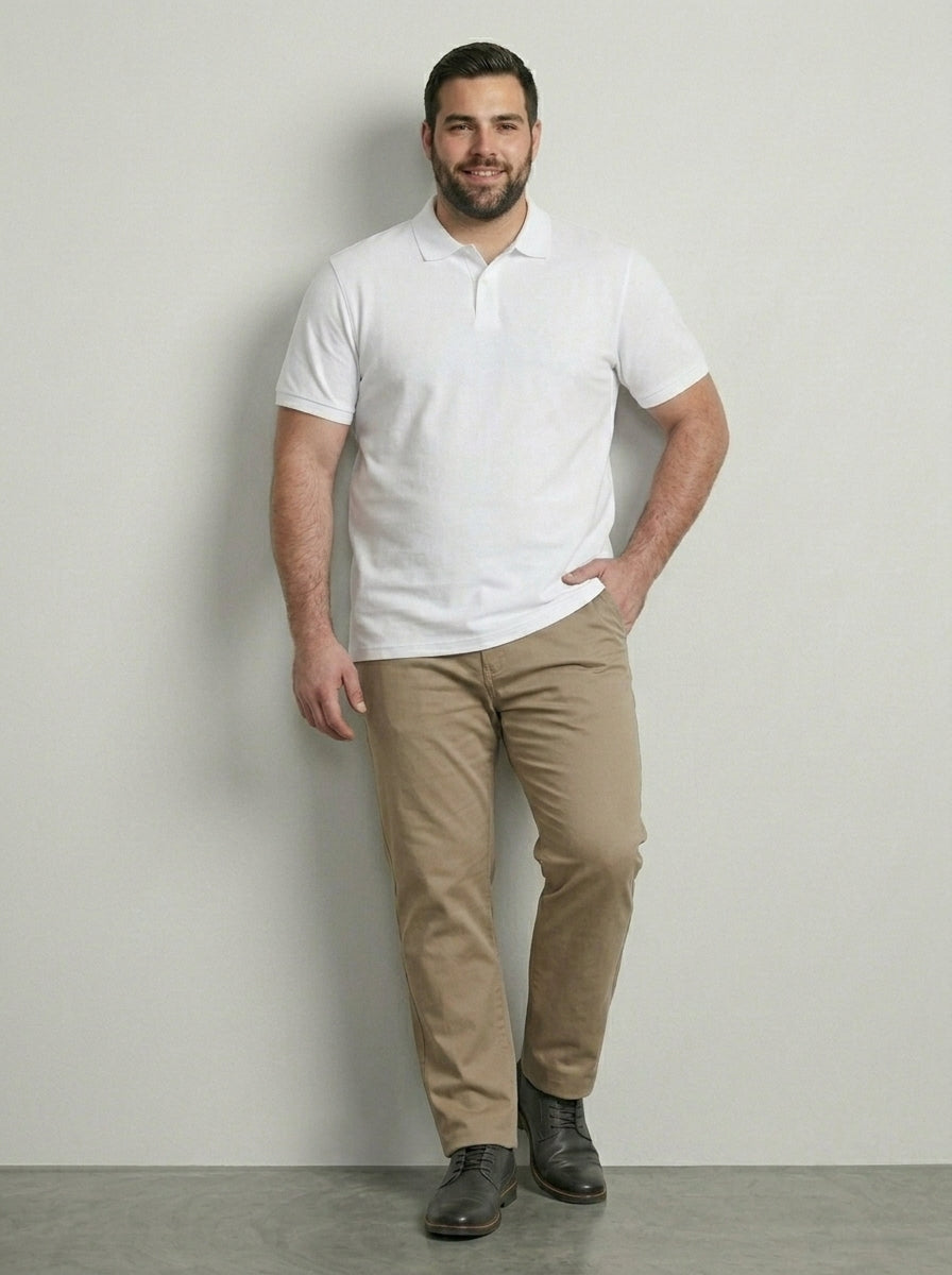 Suzoo Airtex Polo T-Shirt – Regular Fit | 240 GSM 100% Cotton (Unisex)