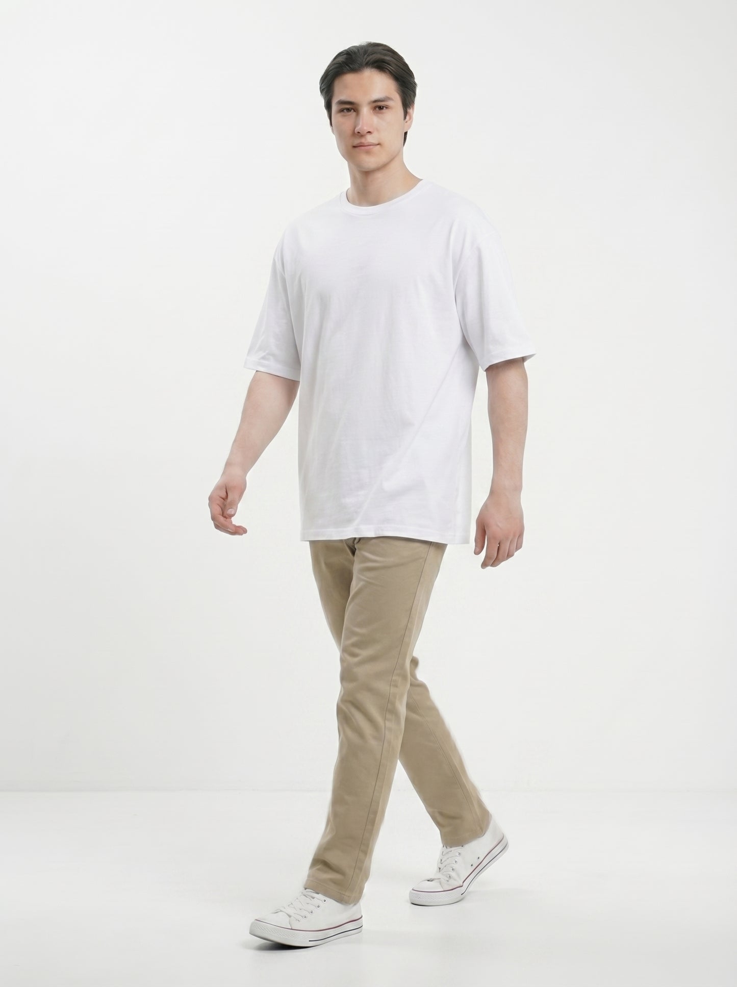 Premium 220 GSM Oversized Cotton T-Shirt – Unisex