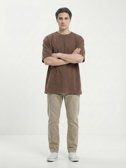Premium 220 GSM Oversized Cotton T-Shirt – Unisex