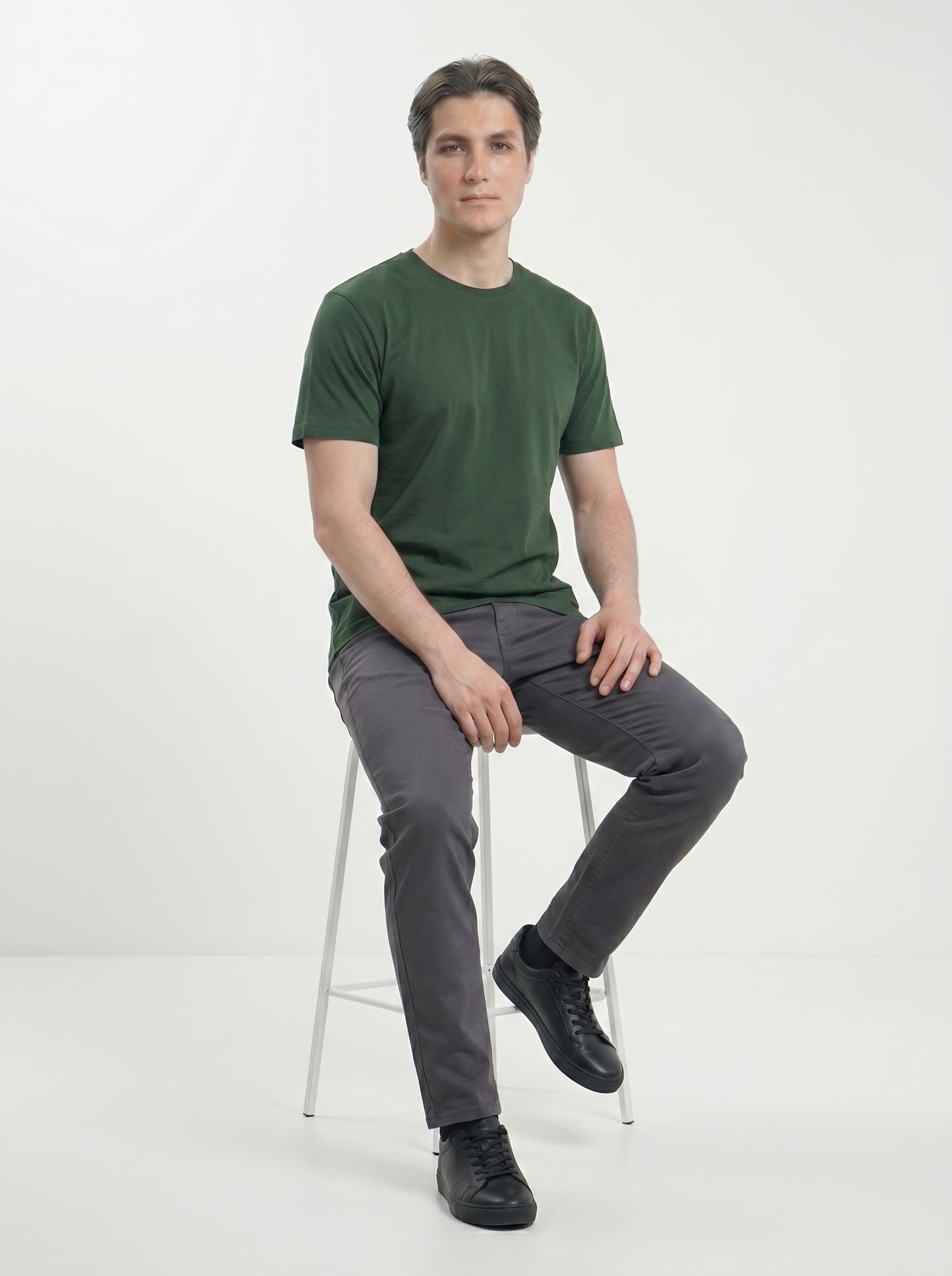 Premium 220 GSM Cotton T-Shirt – Regular Fit (Unisex)