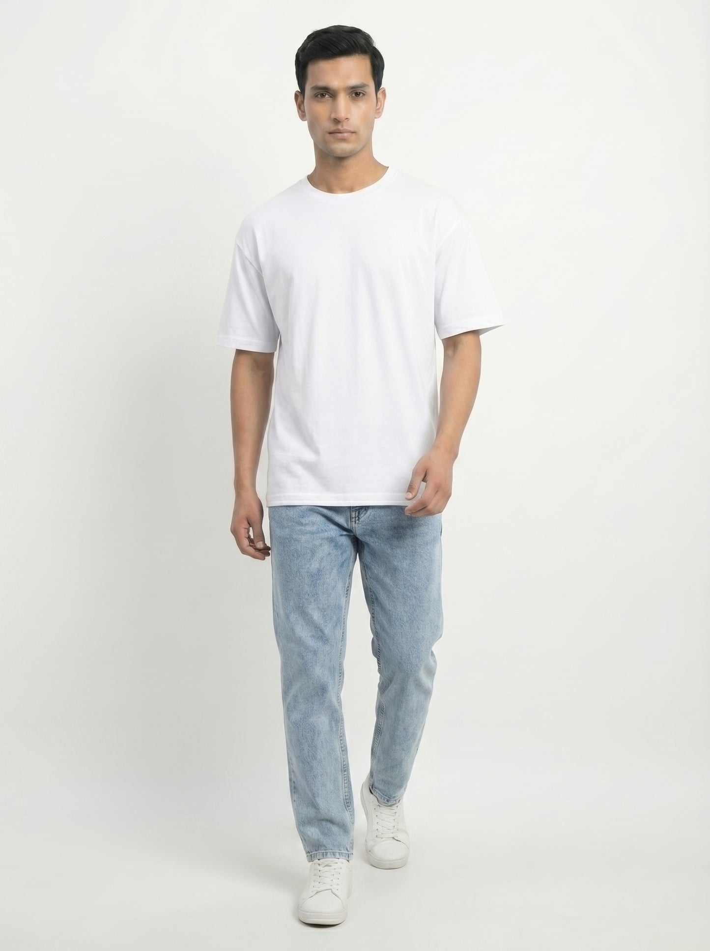 Premium 220 GSM Oversized Cotton T-Shirt – Unisex
